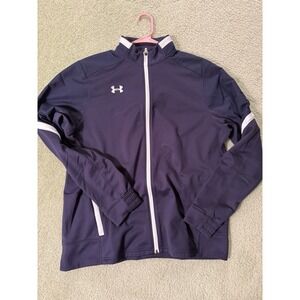 Under Armour Navy Full Zip Running jacket size L